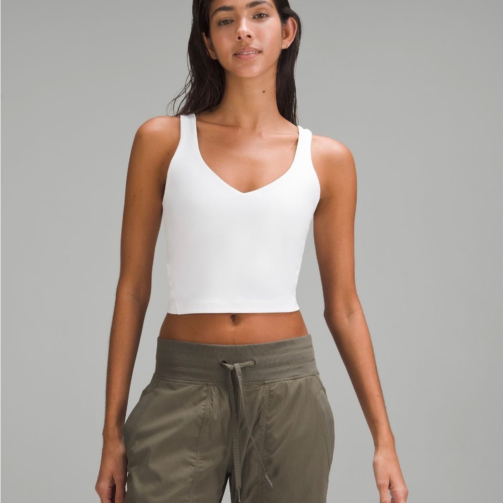 lululemon align tank, size 2 in white